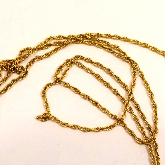 Black Hills Gold 10KT 12KT pink green yellow gold leaves teardrop necklace chain - Picture 5 of 12